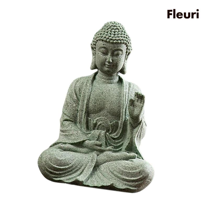 Tượng Phật Bằng Đá Cát Dùng Trang Trí Nhà Cửa