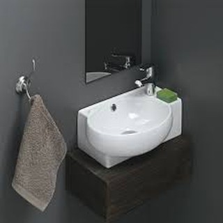 CHẬU LAVABO GÓC TREO TƯỜNG MINI HIỆN ĐẠI TINH TẾ