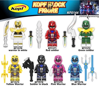 Minifigures Xếp Hình Lắp Ráp Siêu Nhân Phim Truyện Power Rangers KF6144