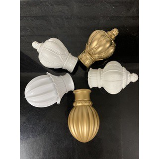 Đầu bịt thanh treo rèm, Đầu chụp thanh treo rèm