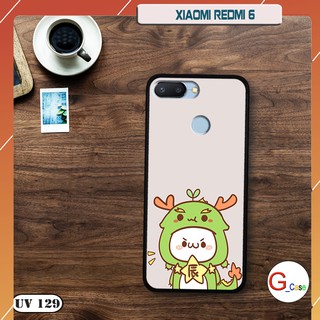 Ốp lưng Xiaomi Redmi 6 nhám viền dẻo