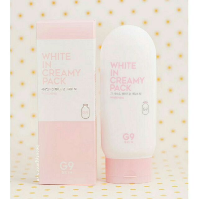 Ủ trắng da G9 skin white in creamy pack whitening