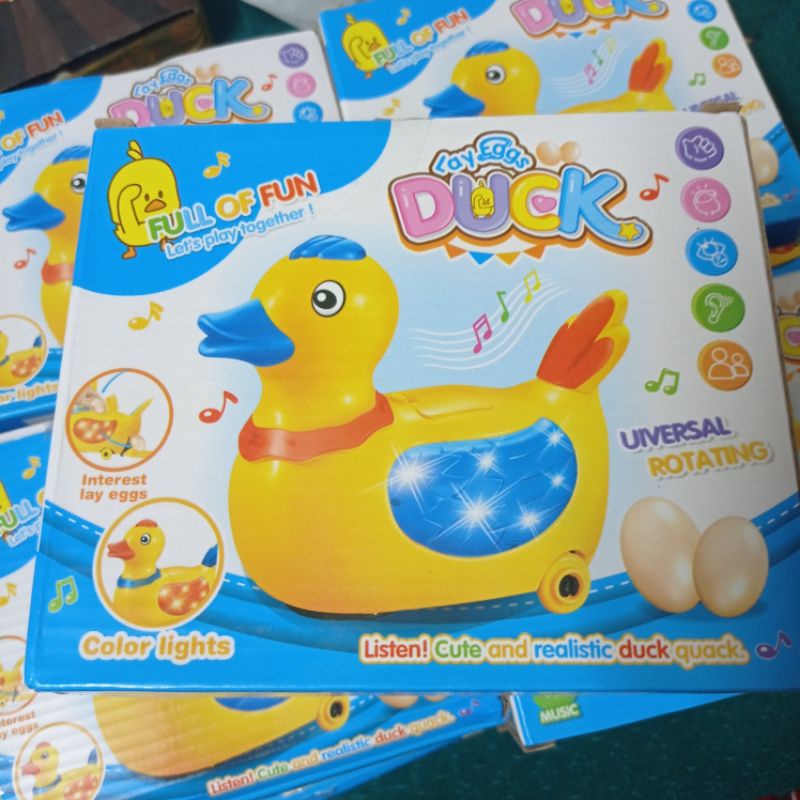 ĐỒ CHƠI VỊT ĐẺ TRỨNG BẢN XUẤT KHẨU BAO BÌ TIẾNG ANH