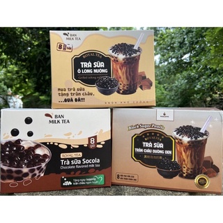 Trà sữa trân châu đường đen , Ô Lông Nướng Ban Milk Tea