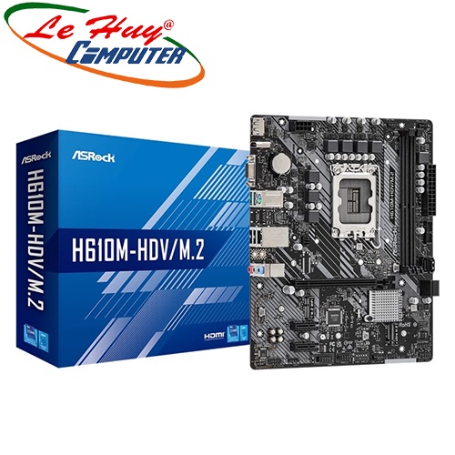 Bo mạch chủ Mainboard ASROCK H610M-HDV/M.2 DDR4