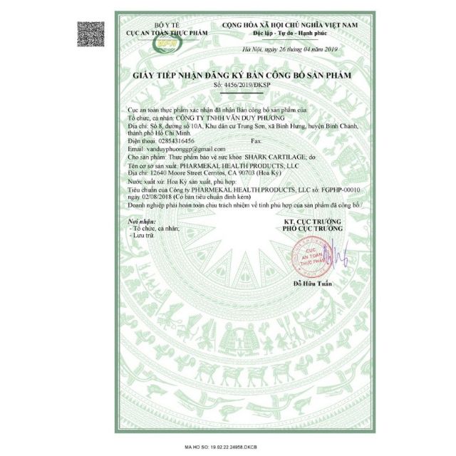 Viên Uống Sụn Cá Mập Hỗ Trợ Giảm Các Chứng Đau Khớp, Thoái Hóa Khớp Pharmekal Shark Cartilage Hộp 60 Viên | BigBuy360 - bigbuy360.vn