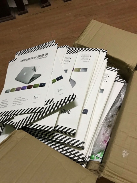 Dán 3M full body Macbook 3in1 gồm nắp, đáy và kê tay màu bạc | BigBuy360 - bigbuy360.vn