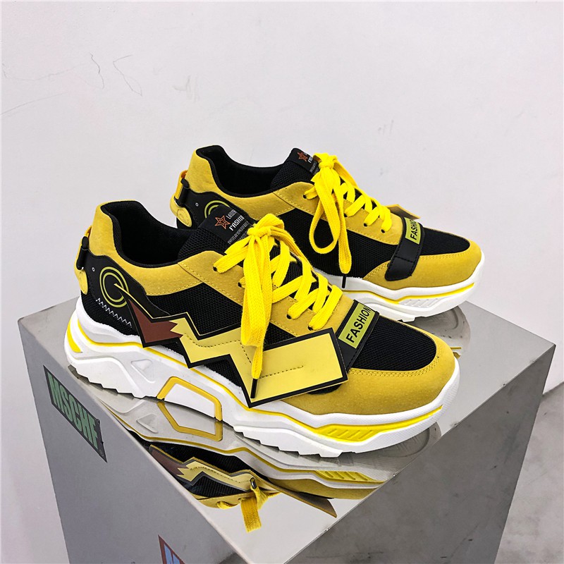 Giày thể thao in hình pikachu dễ thương hợp thời trang kích thước 35-44 dành cho unisex