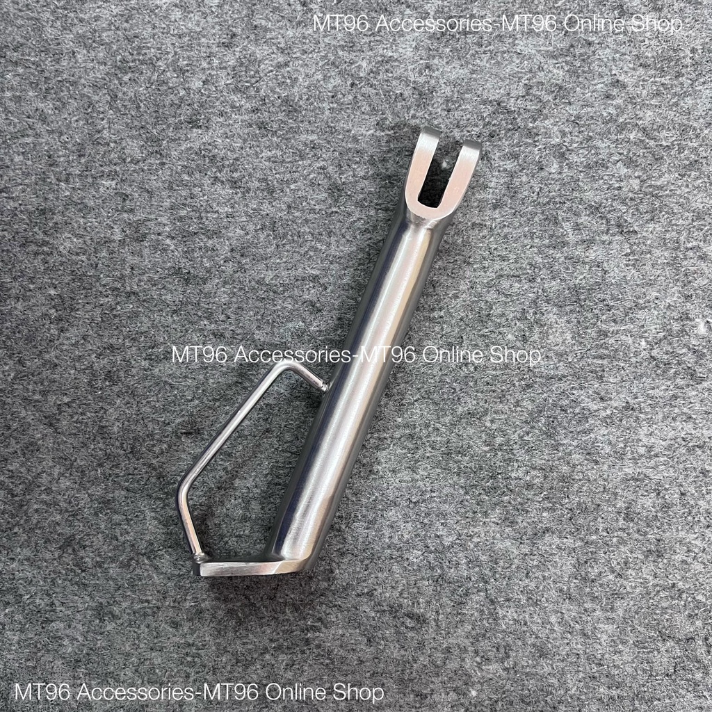 Trọn Bộ Chân Chống Inox, Gác Chân Trước Inox Cho Future Led, Future 125 (2012-2022), Wave 125i Chuẩn Inox304