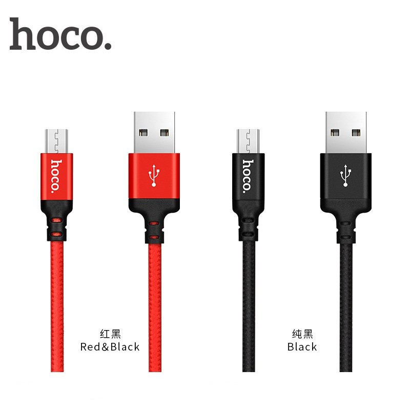 Cáp Sạc Hoco X14 Dây Dài 2M Cổng Micro