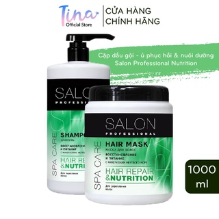 Cặp dầu gội ủ Salon Professional Nutrition phục hồi & nuôi dưỡng tóc 1000ml - BioTopcare Official - thumbnail