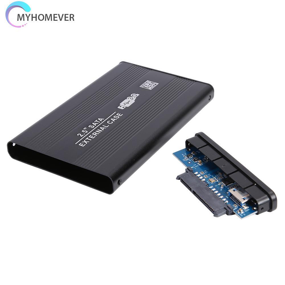 myhomever 2.5 inch SATA Hard Disk Case USB3.0 8T External HDD Enclosure for Laptop PC