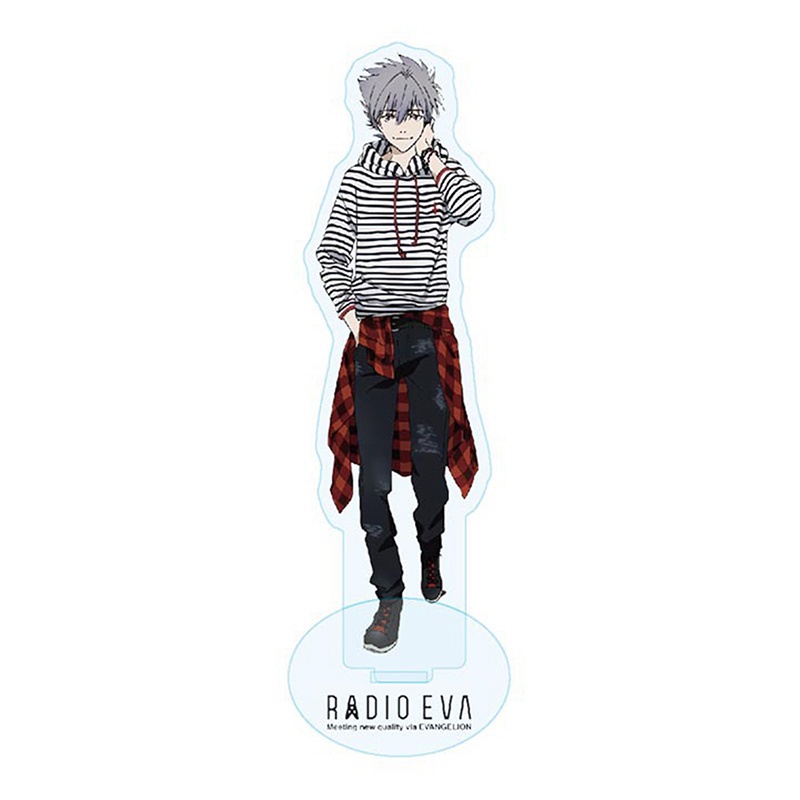 Mô Hình Nhân Vật Anime Neon Genesis Evangelion Kích Thước 15Cm Chân Đứng Bằng Acrylic