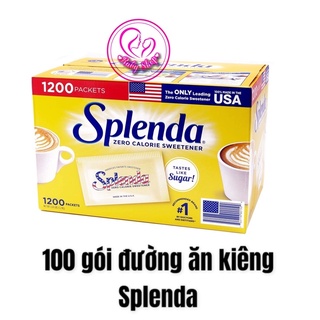 Combo 100 gói đường ăn kiêng Splenda chính hãng USA