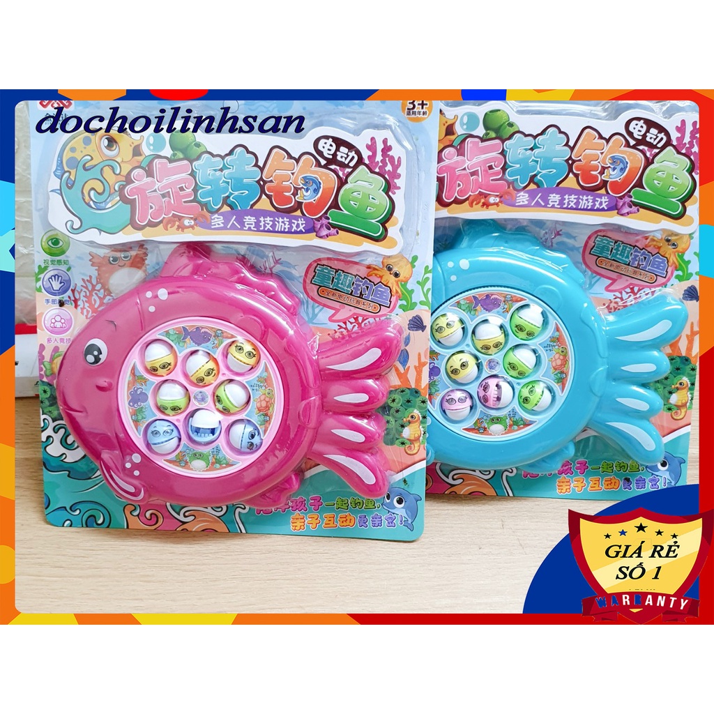 ĐỒ CHƠI CÂU CÁ CHẠY PIN HÌNH CON CÁ