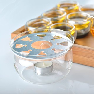 Bộ Ấm Chén Pha Trà Thủy Tinh Có Lõi Lọc