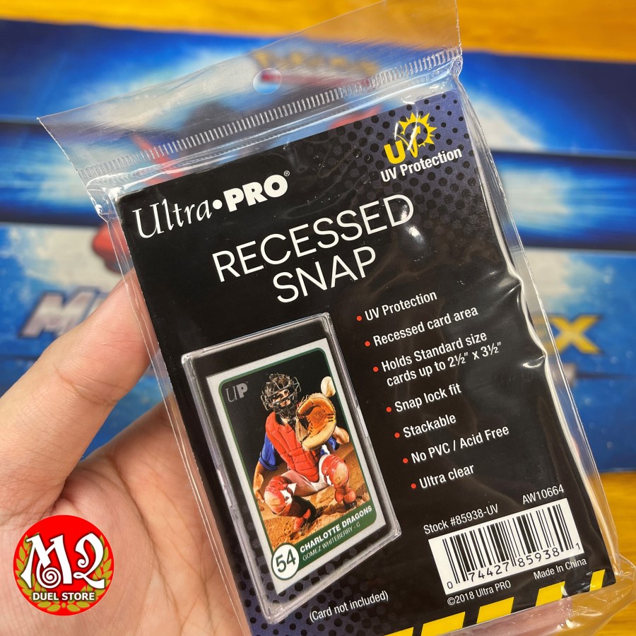 Hộp bảo vệ thẻ bài Ultra PRO RECESSED Snap UV - 01 cái nguyên sealed
