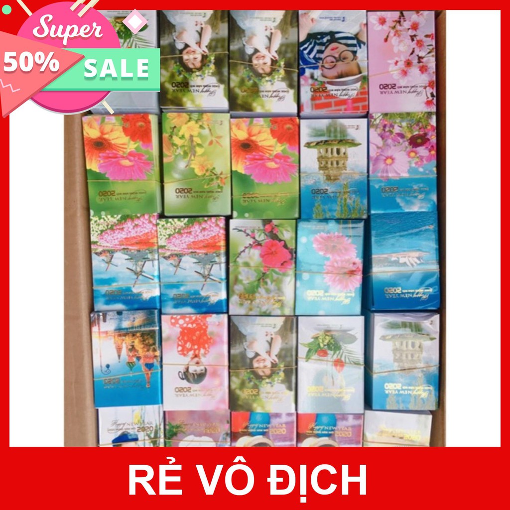[SIÊU SALE] COMBO 10 quyển lịch cầm tay 2020