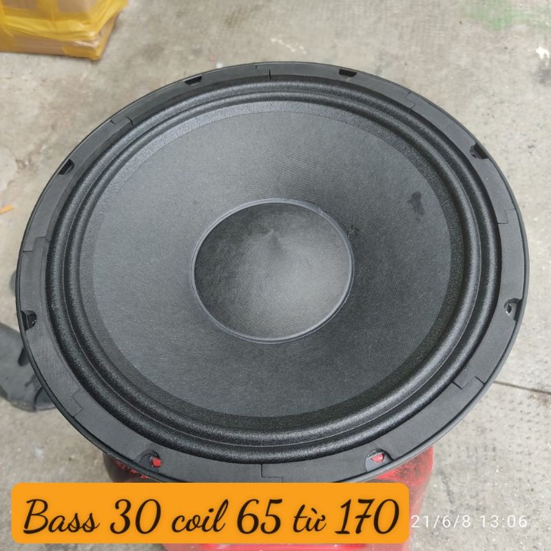 LOA BASS 30 BASS 3 TẤC COil 65 Từ 170 Sườn Nhôm Bass Uy Lực Làm Monito Phù Hợp