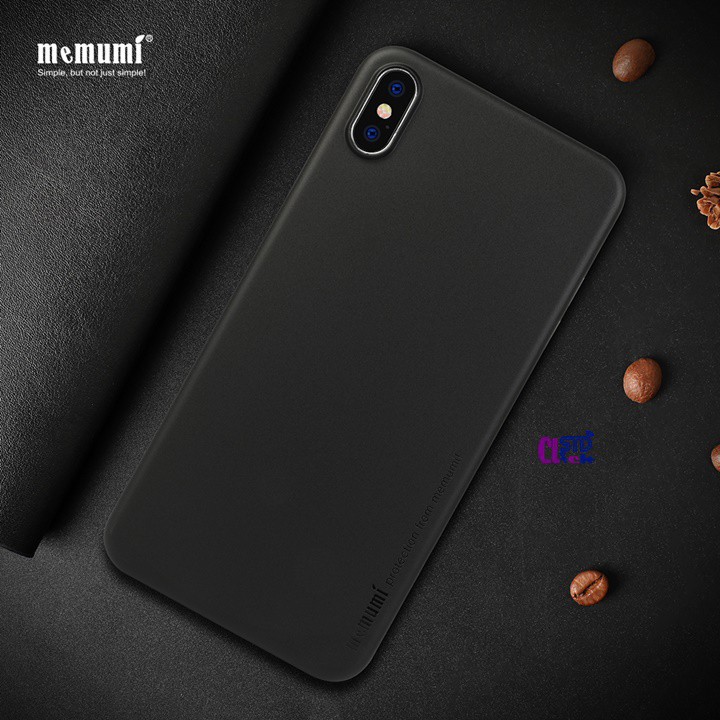 ỐP LƯNG IPHONE XS MAX MEMUMI MỎNG LỤA CHÍNH HÃNG HÀNG CHUẨN