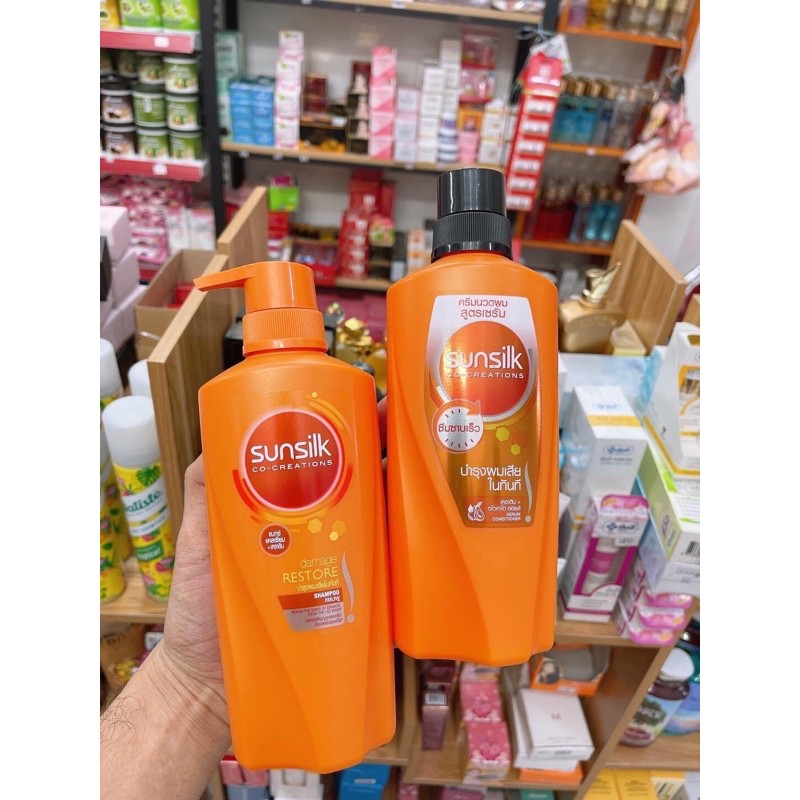 Dầu gội , dầu xả Sunsilk 450ml (thái lan )