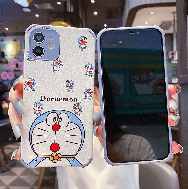 Ốp điện thoại vỏ mềm họa tiết Doraemon chuông cho iPhone 12 11 Pro MAX 6 6s 7 8 Plus XR X XS MAX SE 2020