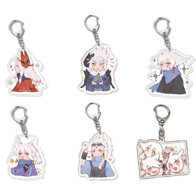 Móc khóa Sky: Children Of The Light chất liệu Acrylic + thép không gỉ