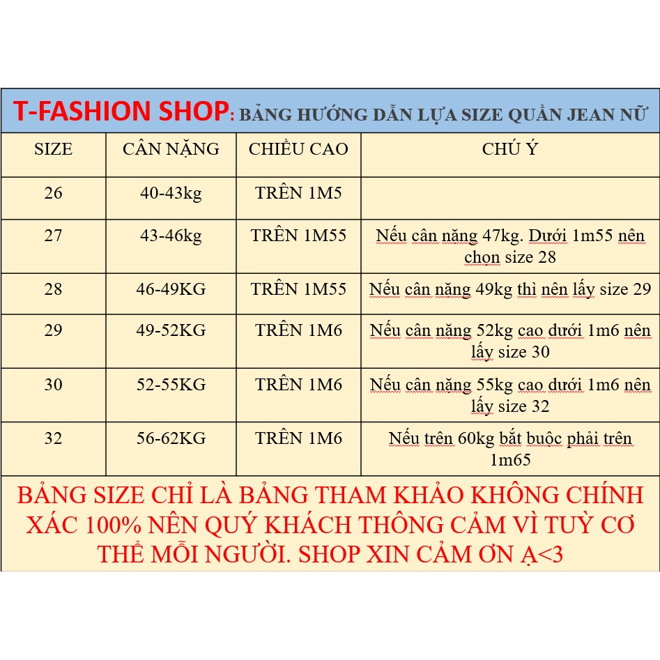 quần jeans nữ , quần jeans nữ cao cấp hàng chuẩn shop , quần nữ ôm dáng , T-Fashion Shop M504