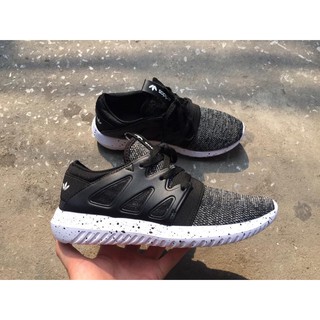 [FREE SHIP + FULL BOX] Giày Adidas Tubular Viral màu đen xám chấm đế