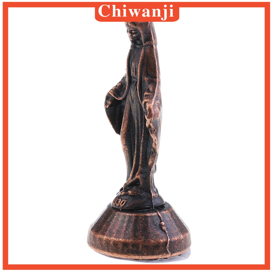 Mô Hình Tượng Madonna christ Bằng Đồng Trang Trí Nhà Cửa / Xe Hơi