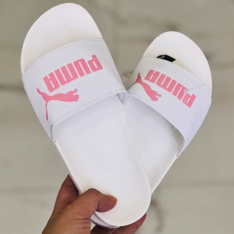 Dép unisex 𝐌𝐋𝐁 𝐏𝐔𝐌𝐀 ❤️FREESHIP + Hộp❤️ dép mlb bóng chày quai ngang thể thao nữ in PUMA nhiều màu