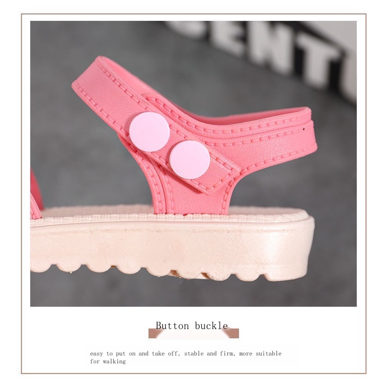 Xăng đan Đế Mềm Hở Ngón Thời Trang Xuân Hè Dành Cho Bé Gái