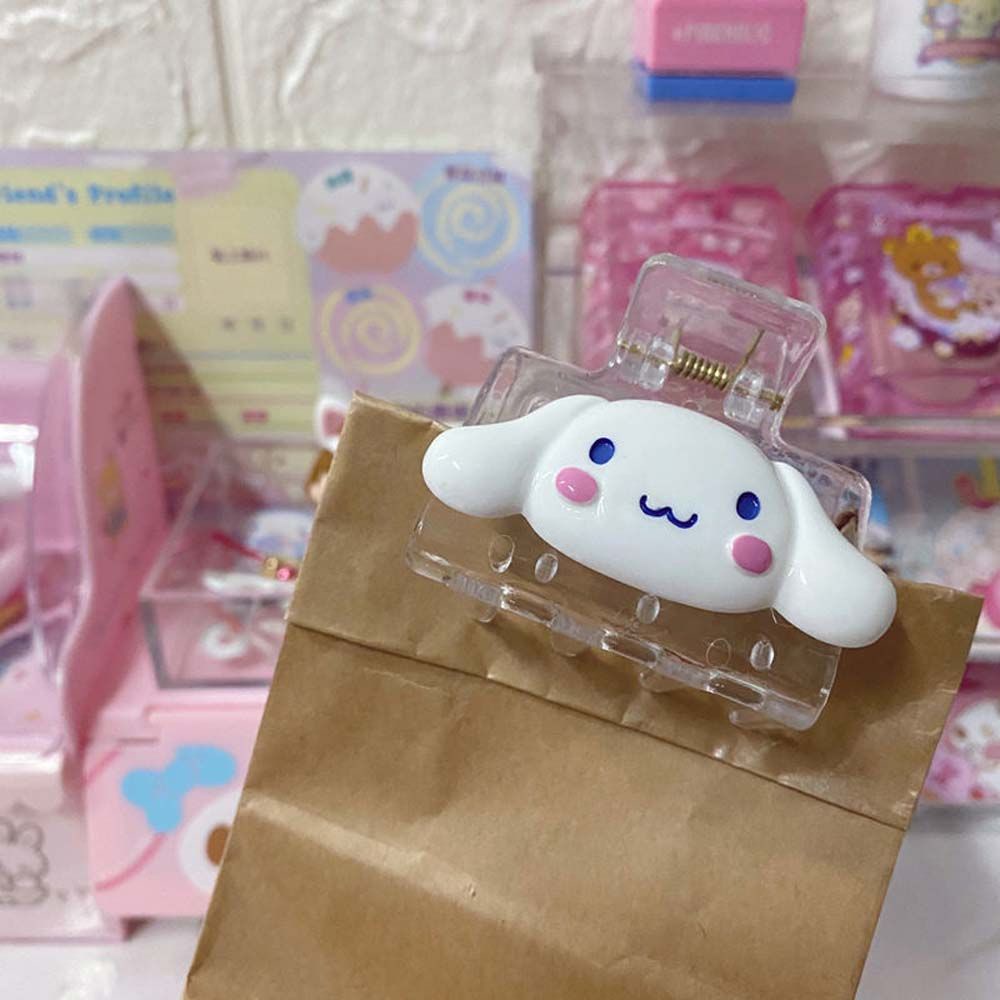 Kẹp Tóc Trong Suốt Họa Tiết Hoạt Hình Phong Cách Lolita Cho Nữ