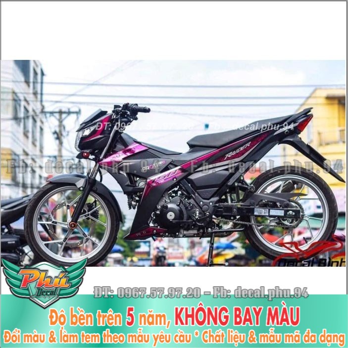 Tem rời Raider tím đen (H) -1