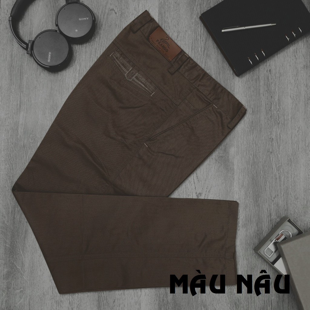 Quần Kaki Nam Trung Niên Ống Suông Cao Cấp Nhiều Màu KK01
