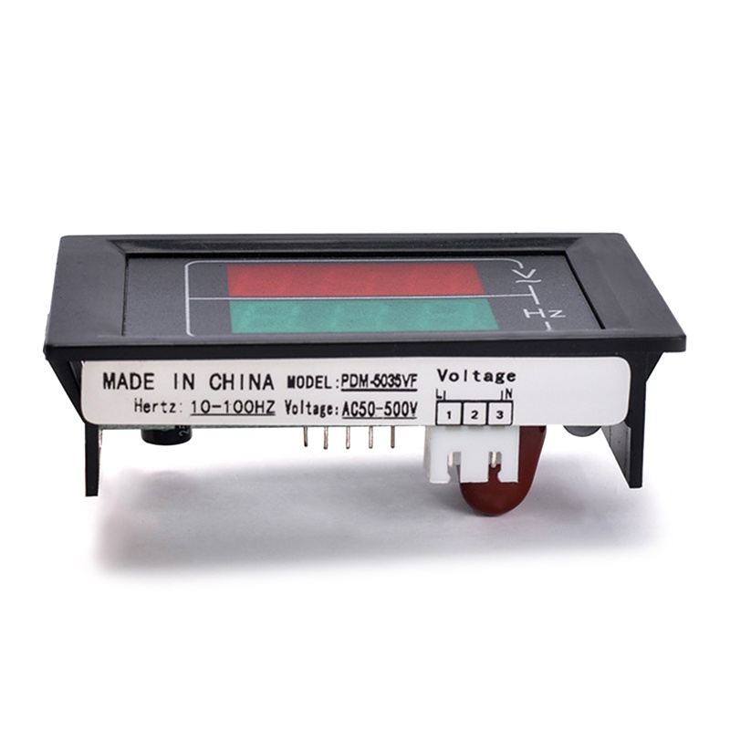 Đồng hồ đo điện áp kỹ thuật số AC50-500V 10.0-99.9 HZ LED