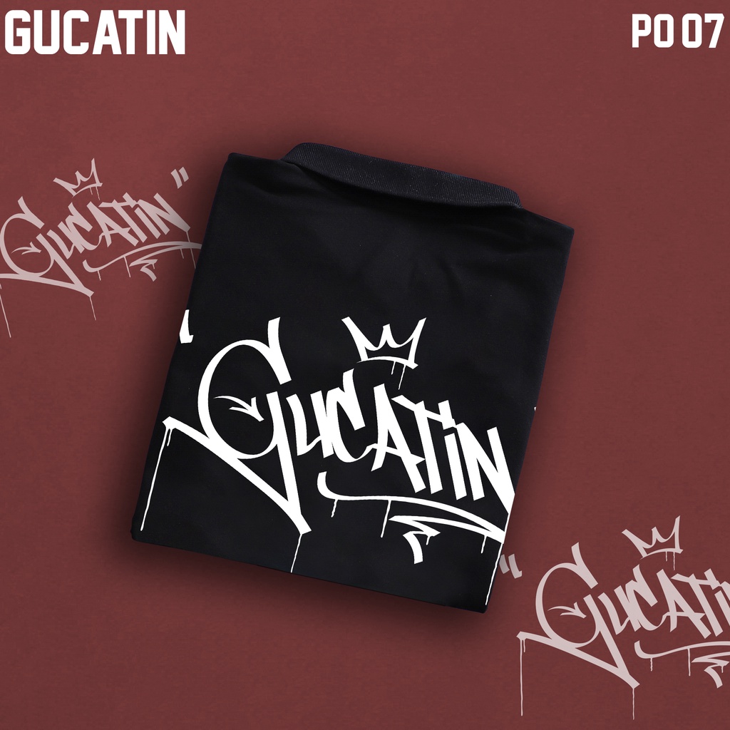 Áo Polo Gucatin street style cổ bẻ vải xịn Unisex, trẻ trung, thanh lịch - GUCATIN PO07