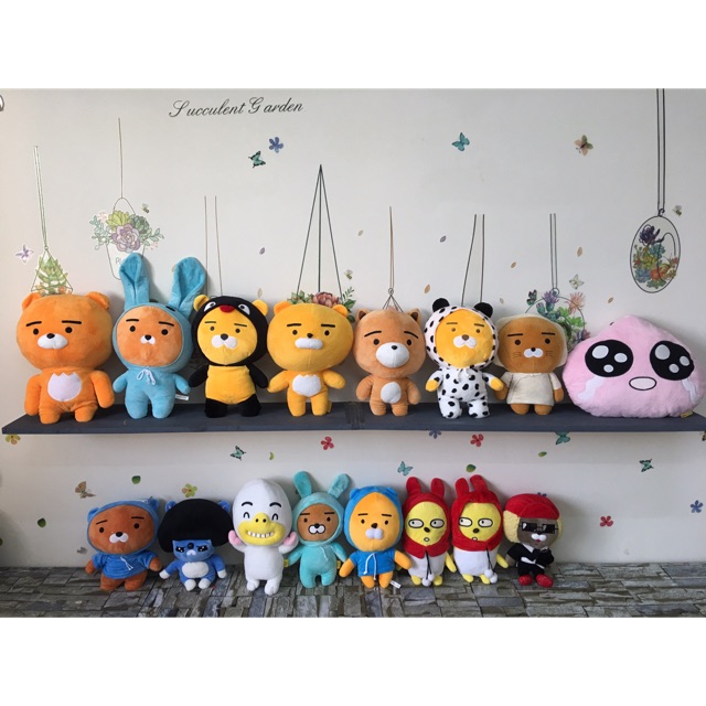 Set gấu bông kakao friends 550k