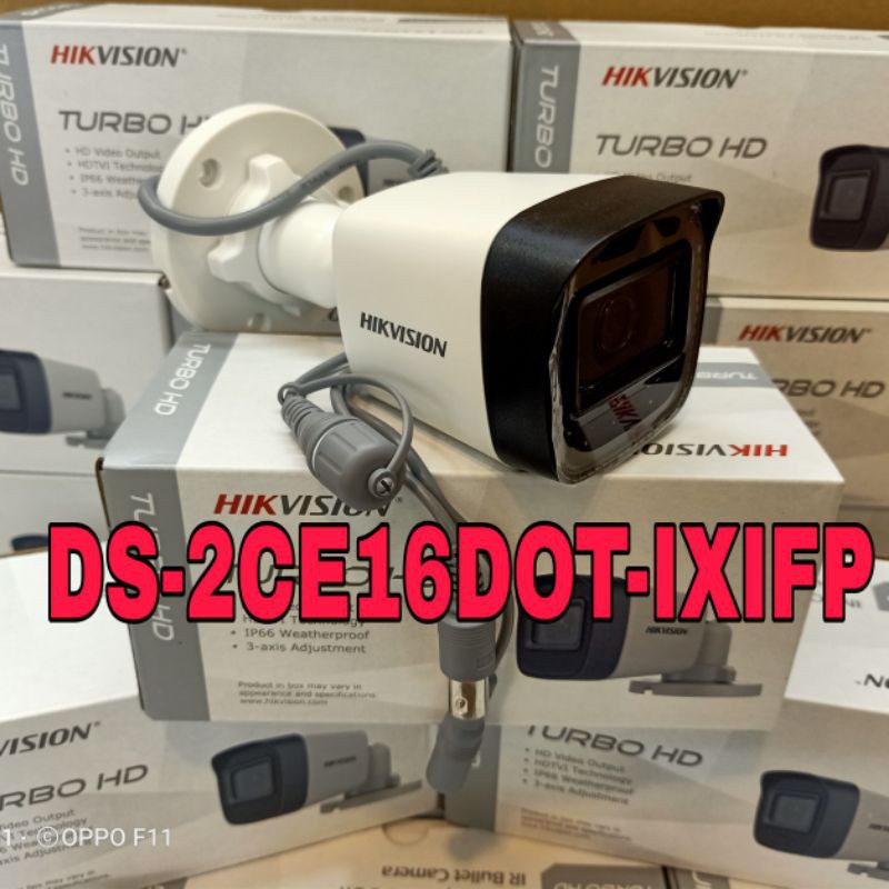 Camera 1080p Analog Hikvision Cctv Hd Tvi Cvi Ds-2ce16dot-irf