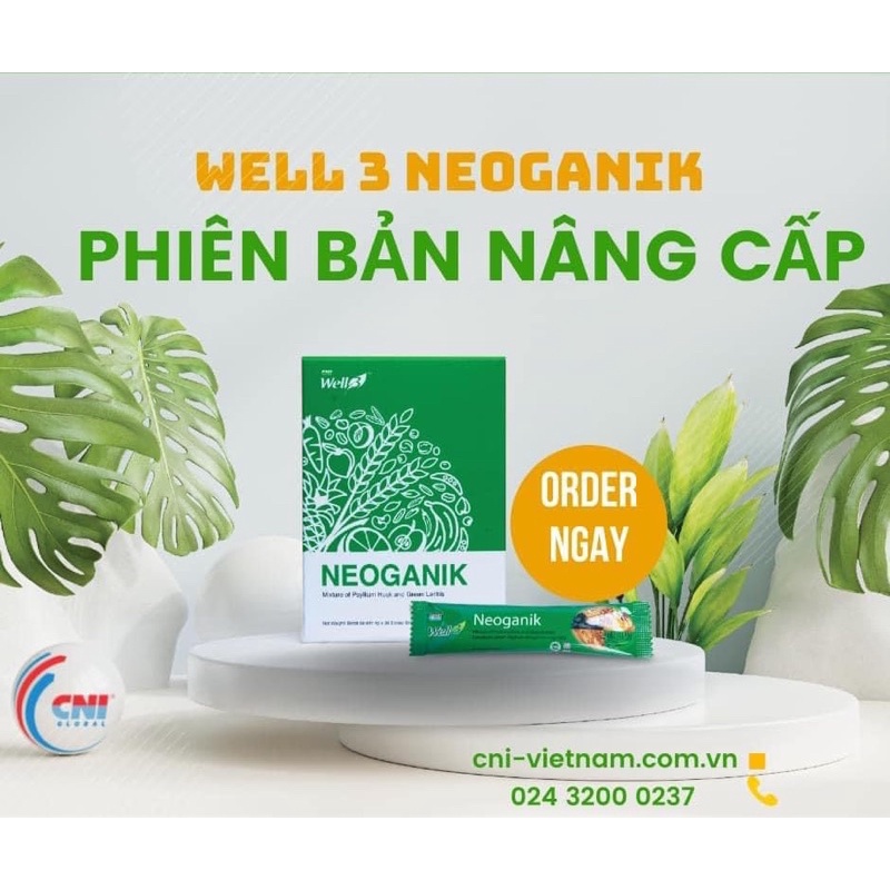 Thực phẩm chức năng Well 3 Organik Vegetable Powder CNI, Well 3 Neorganik CNi