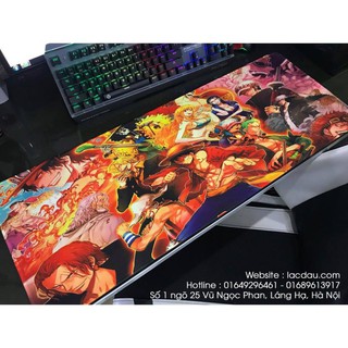 Pad chuột One Piece (800x300x4mm) - (Bàn di chuột/Lót chuột cỡ lớn Size 83 HÀNG CHÍNH HÃNG)