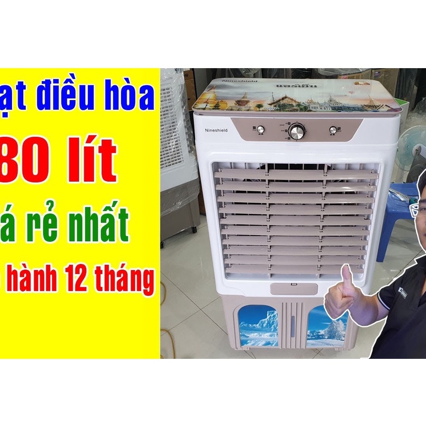 Quạt hơi nước VIET  45 lít –Máy lọc không khí -Ngắt Nước Tự Động- Công suất 150W