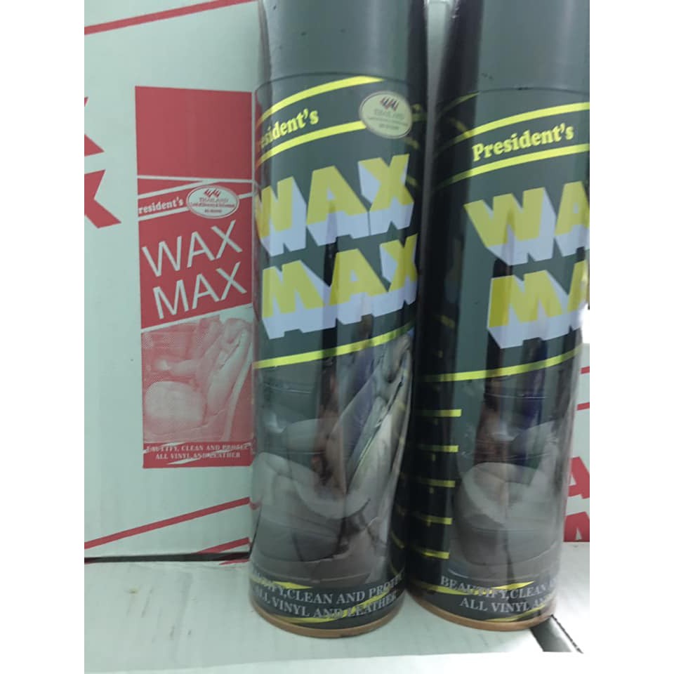 Chai xịt đánh bóng, dưỡng nội thất ô tô - WAXMAX
