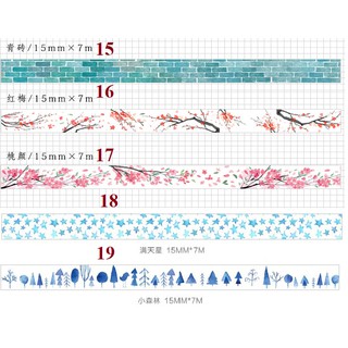 Combo washi của bạn Trang Ashley Spear