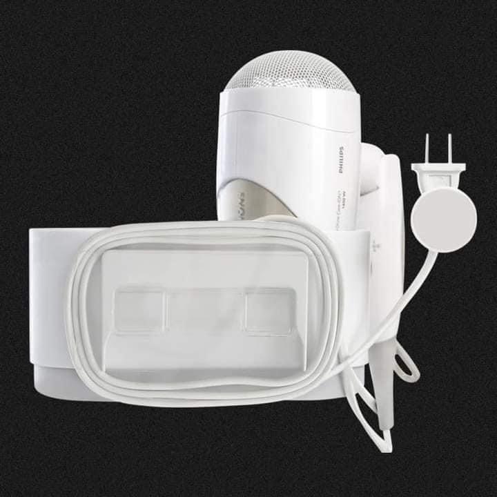 Kệ Đựng Máy Sấy Tóc Treo Tường Ecoco Thích Hợp Với Các Salon Tóc, Gia Đình, Góc Làm Đẹp