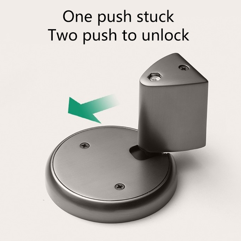 Dụng Cụ Chặn Cửa Bằng Hợp Kim Kẽm Chống Va Chạm Phong Cách Hiện Đại