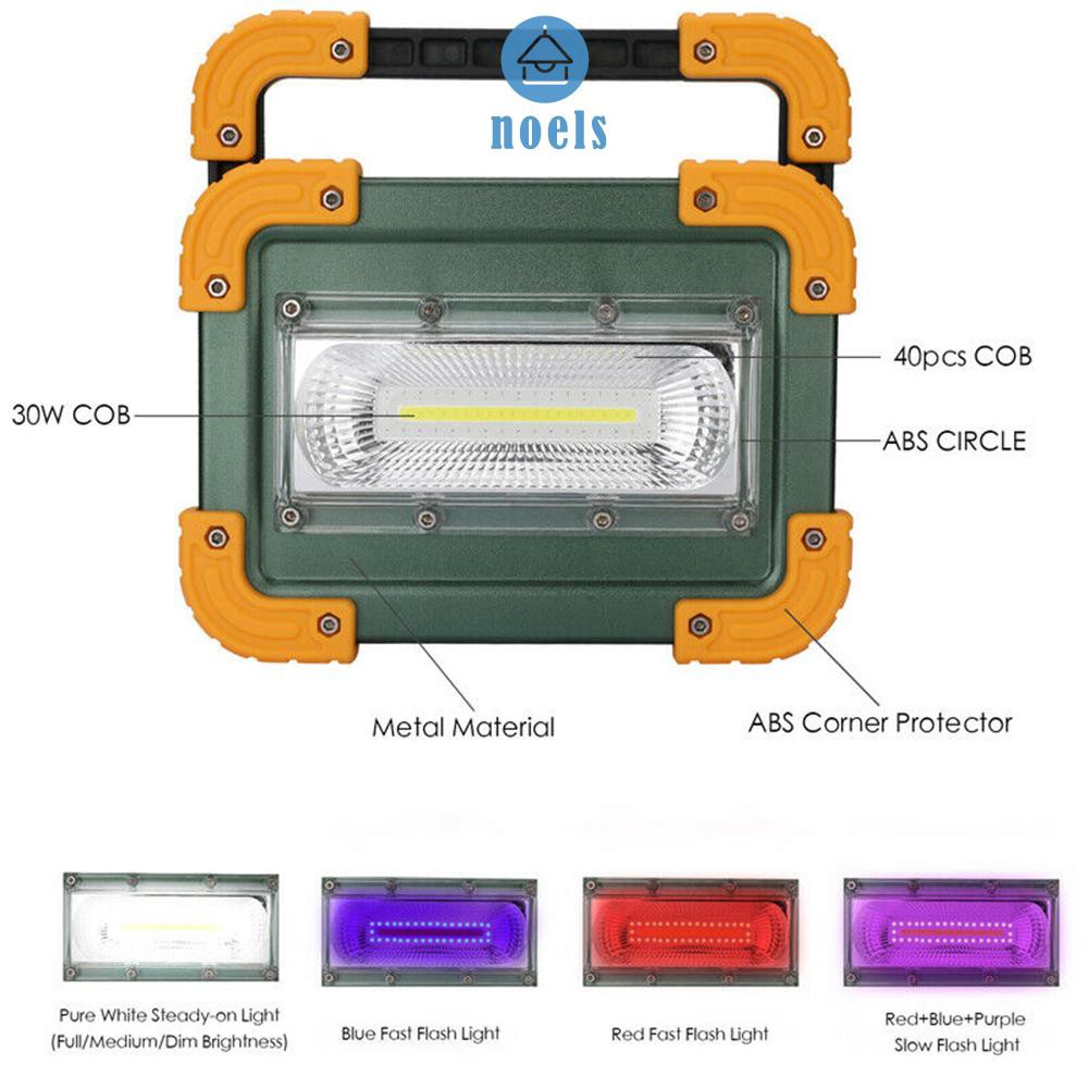 Đèn Pin Led 30w Siêu Sáng Có Thể Sạc Được