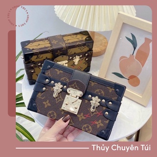 Cốp Eo vì Hoa khoá bấm đeo chéo cầm tay mới