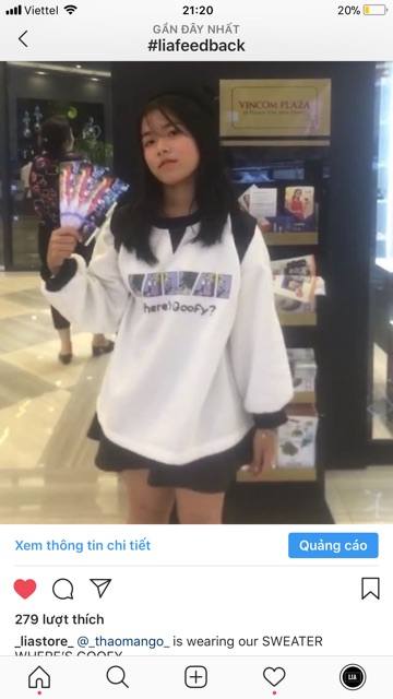 ÁO SWEATER WHERE'S GOOFY? | BigBuy360 - bigbuy360.vn