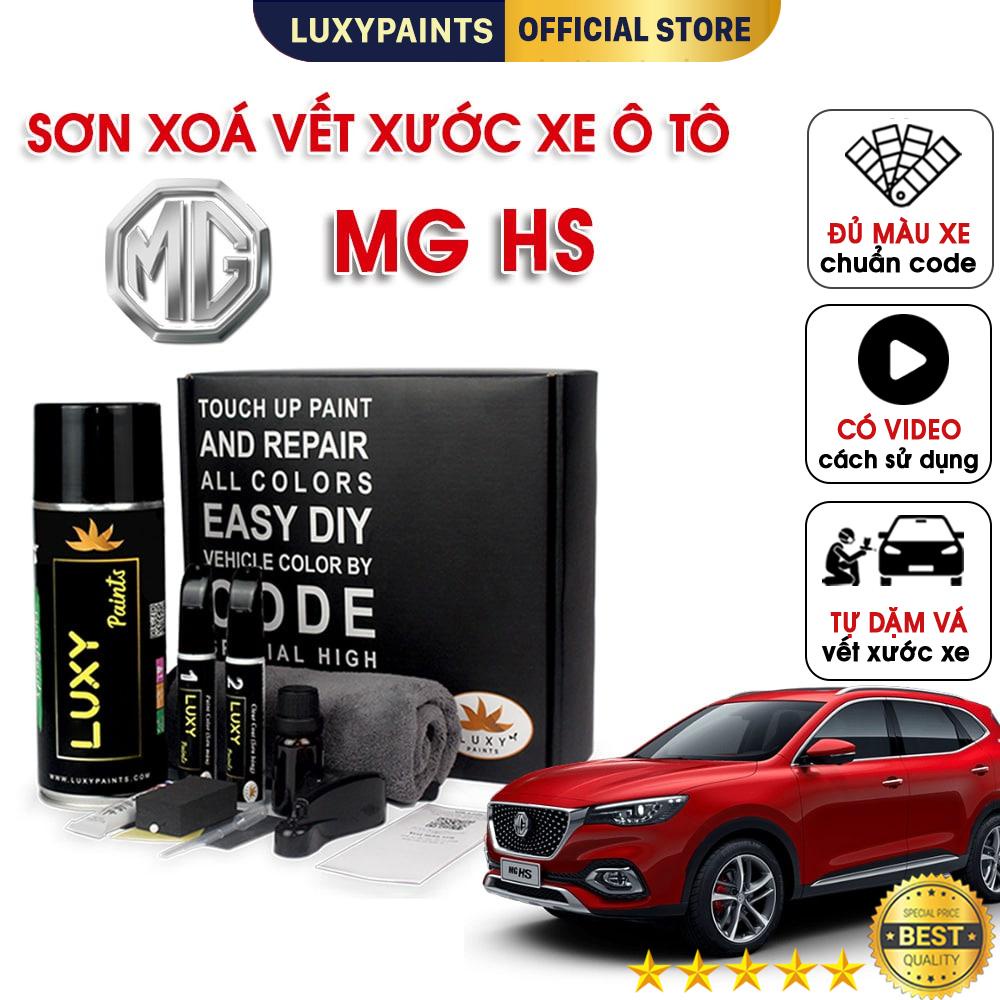 Sơn xóa vết xước xe ô tô MG HS LUXYPAINTS, màu chuẩn theo Code dễ sử dụng độ bền cao - LP01MGHS